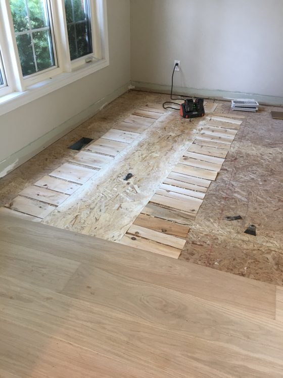 Subfloor Preparation Jl Vivash Custom Wood Floors Ltd